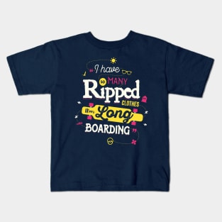 LONGBOARDING Kids T-Shirt